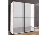 Schwebetürenschrank WIMEX "Queen", weiß, B:180cm H:198cm T:65cm, Schränke, Schwebetürenschrank