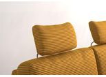 Kopfstütze HOME AFFAIRE "Summer", gelb (mustard), B:50cm H:25cm T:12cm, 100% Polyester, Polsterauflagen, Kopfstütze