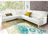 Polsterecke TRENDMANUFAKTUR "Cecilia, italienisches Designsprache, modern und komfortabel, L-Form", weiß (altweiß), B:280cm H:87cm T:240cm, Sofas, Polsterecke, toller Sitzkomfort und bequeme Armlehnen