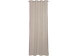 Vorhang ESPRIT "Square", beige (greige), B:140cm H:250cm, Polyester, Gardinen, Vorhang, blickdicht
