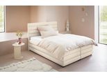 Polsterbett "Maylis", beige (creme), B:152cm L:211cm, 100% Polyester, LEGER HOME BY LENA GERCKE, Betten, Polsterbett, wahlweise mit und ohne Matratze und Lattenrost, auch in 200cm Breite