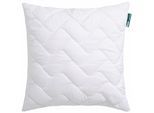 Microfaserkissen FAN "Hollofil Active m. MF-Bezug", weiß, B:80cm L:80cm, Bezug: 100% Polyester, Kopfkissen, Microfaserkissen, volles Temperatur- und Feuchtigkeitsmanagement