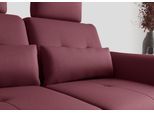 Sofakissen SIT & MORE "Göteborg", rot (bordeaux), B:65cm H:25cm, Polsterauflagen, Sofakissen