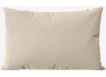 Kissenbezug WOLKENFELD "Renforcé Kissenbezug Baumwolle - Natürlich weiches Schlafgefühl", beige, B:70cm L:90cm, Renforcé, Obermaterial: 100% Baumwolle, Kissenbezüge, Kissenbezug, Größe 80x80, 40x80 und 70x90 cm; versteckter Reißverschluss