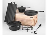 Topf-Set CARL SCHMIDT SOHN "Parilla", schwarz, Töpfe, Topf-Set, (DutchOven)