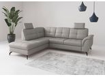 Ecksofa SIT & MORE "Zora", grau (light grau), T:212cm, Sofas, Ecksofa