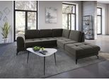 Ecksofa SIT & MORE "Bendigo L-Form", grau (anthrazit), B:258cm H:84cm T:226cm, Sofas, Ecksofa, inklusive Sitztiefenverstellung, Bodenfreiheit 12 cm, in 2 Fußfarben