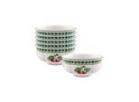 Schale VILLEROY & BOCH "Dessertschalen French Garden Fleurence ø 11,7 cm 6er Set bunt", bunt, L:11,7cm, Schüsseln, Schale