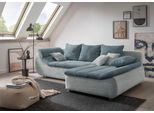 Ecksofa HOME AFFAIRE "Imola, bequem, aktuelle Steppung im Sitz, L-Form, Breite 270cm", blau (aqua, petrol), B:270cm H:90cm T:170cm, Microfaser PRIMABELLE (100% Polyester) / Struktur (82% Polyester, 9% Viscose, 7% Baumwolle, 2% Nylon);Kunstleder SOFTLUX / Struktur (82% Polyester, 9% Viscose, 7% Baumwolle, 2% Nylon);Cord (93% Polyester, 7% Polyamid), Sofas, Ecksofa, wahlweise mit Bettfunktion