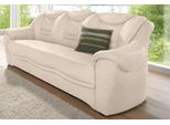 3-Sitzer SIT & MORE "Bansin", beige (natur), B:198cm H:94cm T:95cm, Luxus-Microfaser ALTARA NUBUCK (100% Polyester);SOFTLUX-Kunstleder;NaturLEDER (echtes Rindsleder)/Korpus SOFTLUX-Kunstleder, Sofas, 3-Sitzer, inklusive Federkern