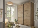 Schwebetürenschrank STAUD "Includo, Made in Germany", braun (dekor artisan eiche), B:200cm H:222cm T:68cm, Holzwerkstoff, Schränke, Schwebetürenschrank, Mit vier verschiedenen Ausstattungsvarianten