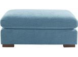 Polsterhocker HOME AFFAIRE "Fresh Pond", blau (türkis), B:120cm H:53cm T:84cm, 100% Polyester, Hocker, Polsterhocker, weich gepolstert, passend zur Serie "Fresh Pond", in vielen Farben