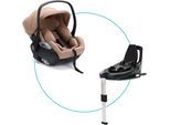 Autokindersitz FILLIKID "NOA, inkl. Basisstation", Baby, braun (dessert braun), Polyester, Kindersitze Autokindersitz, Gr. 0, 360