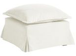Hocker HOME AFFAIRE "Luise", beige, B:65cm H:45cm T:65cm, Hocker, Hocker