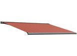 Kassettenmarkise WISMAR "S-Compact", rot (bordeaux), B:500cm H:19cm, Polyacryl, Markisen, Kassettenmarkise