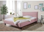 Polsterbett MAINTAL "Gustine", rosa (flamingo), B:156cm H:101cm L:211cm, Betten, Polsterbett, Bettseiten zerlegt, ohne Bettkasten
