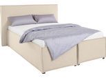 Polsterbett "Isaline", beige, B:173cm L:213cm, 100% Polyester, LEGER HOME BY LENA GERCKE, Betten, Polsterbett, wahlweise ohne Matratze oder mit 3 Matratzenarten, Kopfteilhöhe 107 cm