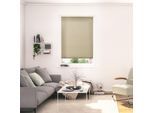 Rollo LICHTBLICK ORIGINAL "Klemmfix, ohne Bohren" Gr. 5, beige (taupe, weiß, weiß), B:80cm H:190cm, Polyester, Rollos, Rollo, Thermofunktion, Lichtdurchlässig, Klemmbar, Energiesparend