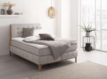 Boxspringbett OTTO HOME "Jelle", schwarz, B:161cm L:216cm, Komplettbetten, Boxspringbett, zertifizierte, recycelte Bezugsstoffe, verschiedene Ausführungen