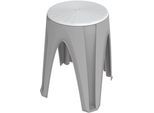 Dusch- und Badhocker BISCHOF "Roto", braun, beige, B:35cm H:45,5cm T:35cm, Duschhocker, Dusch- und Badhocker, Sitzfläche um 360 drehbar