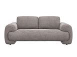 2,5-Sitzer FLEXLUX "Molino Designsofa, Polstersofa, Einzelsofa, Couch", beige (mushroom), B:247cm H:83cm T:108cm, 100% Polyester, Sofas, 2 5-Sitzer, Kaltschaum & Stahl-Wellen für erstklassigen Sitzkomfort, Füsse Schwarz