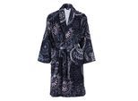 Bademantel KENDA SAND "Medley 125" Gr. XL, bunt (multi, blau), XL, Baumwolle, Hausmäntel, Bademantel, bequem, Wohlfühlqualität, mit Gürtel