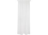 Vorhang TOM TAILOR HOME "Natural Stripe", grau, B:130cm H:250cm, Polyester, Gardinen, Vorhang, transparent