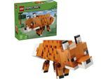 Konstruktionsspielsteine LEGO "Der Fuchs (21588), LEGO Minecraft", bunt, Spielbausteine, Kinder, Kunststoff, Konstruktionsspielsteine, Made in Europe