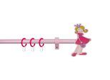 Gardinenstange GOOD LIFE "Prinzessin", pink (pink, rosé), Ø:16mm, Metall, Gardinenstangen, Gardinenstange, pink-rosé