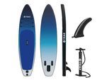 Inflatable SUP-Board YEAZ "SUP Board OCEAN BEACH - EXOTRACE -", blau, Wassersportboards, Inflatable SUP-Board