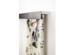 Gardinenschiene GARESA "Kunststoffschiene mit Blende", grau (wengefarben), L:410cm, Kunststoff, Gardinenstangen, Gardinenschiene, Deckenmontage, verlängerbar, einfache Montage, schlicht