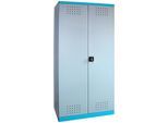 Garten-Geräteschrank GÜDE "UMWELTSCHRANK TYP II", grau, Stahl, Gerätehäuser, Garten-Geräteschrank, B/T/H: 92x58x193 cm, matt