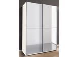 Schwebetürenschrank WIMEX "Queen", weiß, B:135cm H:198cm T:65cm, Schränke, Schwebetürenschrank