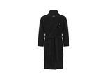 Bademantel G-STAR "ARGON, DRESSING GOWN" Gr. XL, schwarz, XL, Kunstfaser, Hausmäntel, Bademantel, Morgenmantel mit Schalkragen