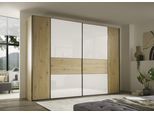 Schwebetürenschrank STAUD "Sonett 321G, Made in Germany", eiche, ws, B:298cm H:222cm T:68cm, Holzwerkstoff, Schränke, Schwebetürenschrank, mit vier verschiedenen Ausstattungsvarianten