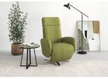 TV-Sessel SIT & MORE "Grenoble, inkl. Kopfteilverstellung", grün (olive), B:71cm H:110cm T:82cm, Sessel, TV-Sessel, wahlweise mit 2 Motoren, Akku & Aufstehhilfe