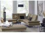 Ecksofa W.SCHILLIG "broadway, Designsofa, mit tollem Sitzkomfort, L-Form", schwarz (pepper s22), B:284cm H:94cm T:224cm, Flachgewebe S22 (100% Polyester), Sofas, Ecksofa, Sitztiefenverstellung, Kopfteil- & Seitenteilverstellung, Breite 284cm