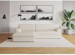 DOMO collection "Topper, elegant und zeitlos, kompaktes Stellmaß 245/155cm, L-Form" mit Recamiere, wahlweise mit Schlaffunktion