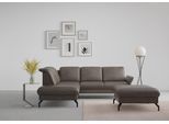 Ecksofa SIT & MORE "Fashion L-Form", braun, B:250cm H:84cm T:207cm, Sofas, Ecksofa, wahlweise mit Kopfteilverstellung und Vorziehsitz, motorisch