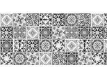 Küchenrückwand EXPRESS KÜCHEN "Retro 1", grau, B:120cm H:55,9cm, Holzwerkstoff, Spritzschutzwände, Küchenrückwand