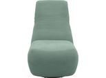 Relaxsessel HOME AFFAIRE "Emberson Sessel, Rückenlehne hochklappbar, Drehsessel", grün (mint), B:68cm H:67cm T:88cm, 92% Polyester, 8% Nylon, Sessel, Relaxsessel, Rückenverstellung, Drehfunktion, wahlweise auch Swivel (Wipp) Funktion