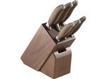 Messerblock RÖSLE "Passion", braun, B:12,5cm H:36cm, Messerblöcke, Messerblock, Echtholz