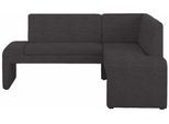 Eckbank HOME AFFAIRE "Bologna", schwarz (schwarz (arizona 4420)), B:200cm H:84cm T:160cm, Sitzbänke, Eckbank, in 2 Größen (langer Schenkel 180 oder 200 cm), verschiedene Qualitäten