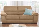 2-Sitzer CALIA ITALIA "Gaia, Sofa im edlen Design und mit erstklassigem Sitzkomfort", beige (trufa), B:177cm H:92cm T:97cm, Luxus-Microfaser Ginevra (100% Polyester), Sofas, 2-Sitzer, aus pflegeleichtem Luxus-Microfaser Ginevra Hydro Care