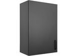 Hängeschrank WIHO KÜCHEN "Simi", grau (front und korpus: anthrazit), B:60cm H:90cm T:35cm, Schränke, Hängeschrank, 50 bis 60 cm breit, 90 cm hoch