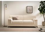 2,5-Sitzer HOME AFFAIRE "Jamie 2 auch in Cord B/T/H: 192/81/76 cm", beige (creme), B:192cm H:76cm T:81cm, 100% Polyester, Sofas, 2 5-Sitzer, zeitlos, modern, mit komfortablem Federkern