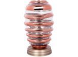KAYOOM Tischleuchte "Tischlampe Aladin II 710", rosa (champagner, kupfer), 1, H: 29cm, 1 Stk., Leuchten, hochwertig, außergewöhnlich, Tischleuchte
