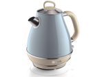 ARIETE Wasserkocher "Vintage 2869 blau", blau, B:21cm H:31cm T:21cm, Wasserkocher, Wasserkocher