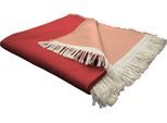 Wohndecke ADAM "Scandi Pinot", rot, B:145cm L:190cm, Baumwolle, Wohndecken, Wohndecke, im schlichten Design, Kuscheldecke