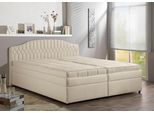 Polsterbett MAINTAL, beige (creme), B:210cm, Betten, Polsterbett